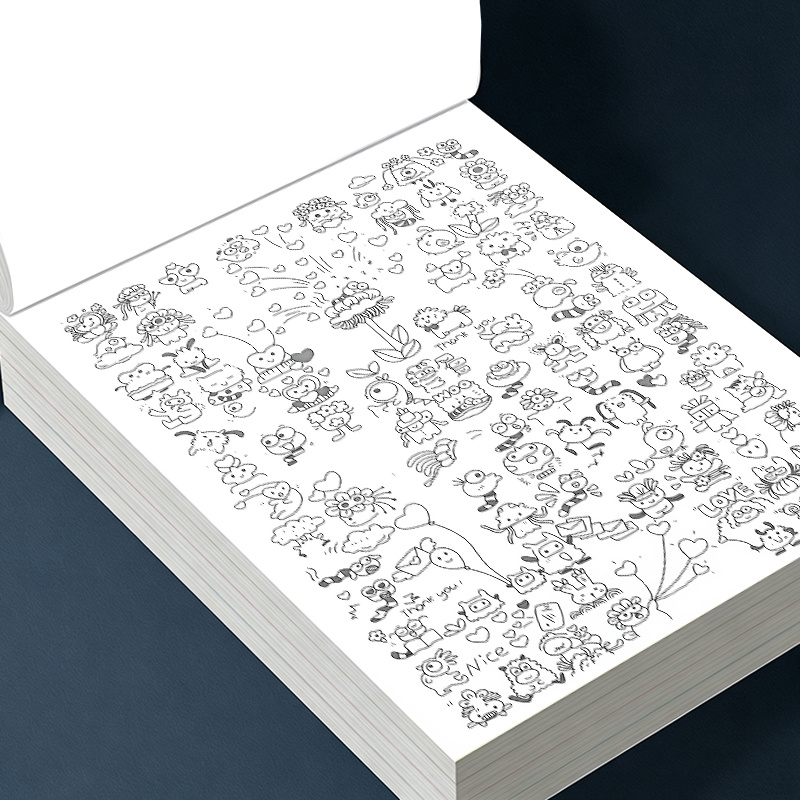 16 Pages Little Doodles Adult  - Adult Coloring Book Stress Relief 评论和价格
