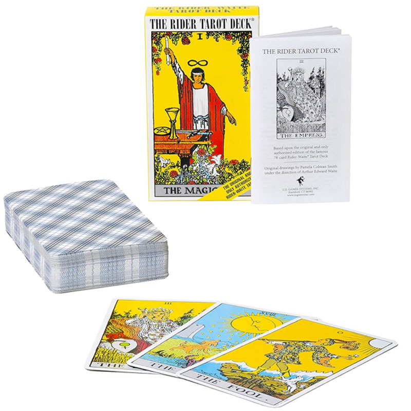 Authentic Rider-Waite Tarot De - Tarot Deck With Guidebook 评论和价格