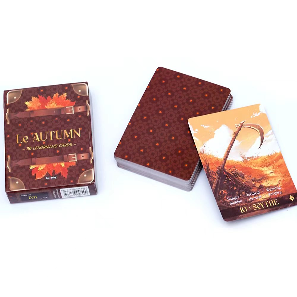 Lenormand Tarot Deck Le Autumn - Tarot Deck With Guidebook 评论和价格