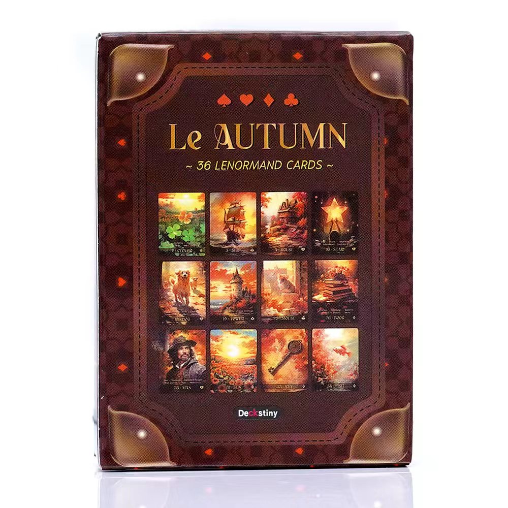 Lenormand Tarot Deck Le Autumn - Tarot Deck With Guidebook 评论和价格