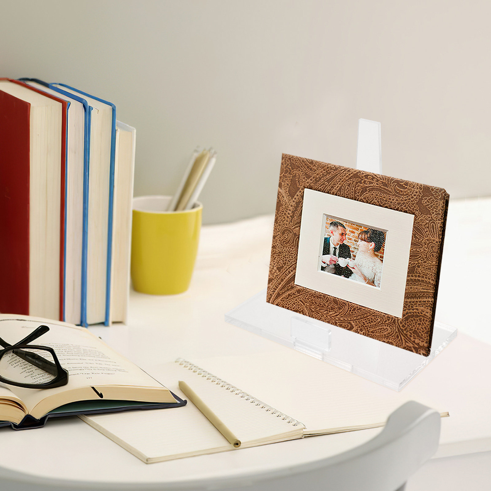 Portable Small Acrylic Picture - Clear Acrylic Book Stand Holder 评论和价格