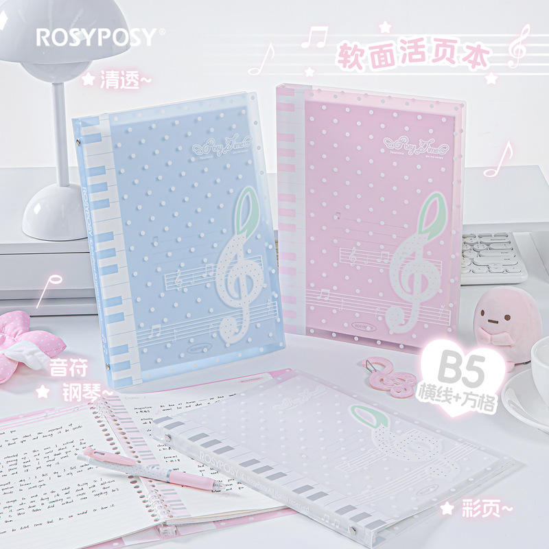 Rosyposy Melody Loose Leaf Not - Blank Sheet Music Notebook 评论和价格