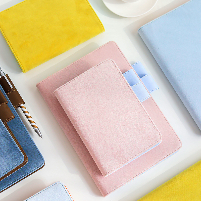 A6 Hobo French Velvet Fabric R - Vintage Leather Journal Notebook 评论和价格